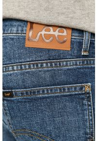 Lee - Jeansy. Kolor: niebieski. Materiał: jeans #4