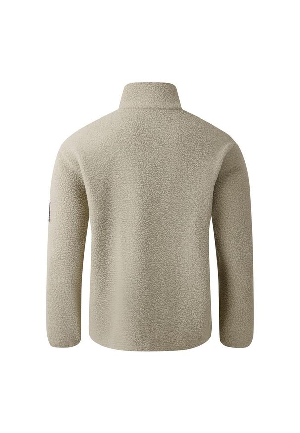 DARE 2B - Bluza Polarowa Męska Suwak Do Połowy Twin Tip. Kolor: beżowy. Materiał: polar. Sezon: zima. Styl: sportowy. Sport: turystyka piesza