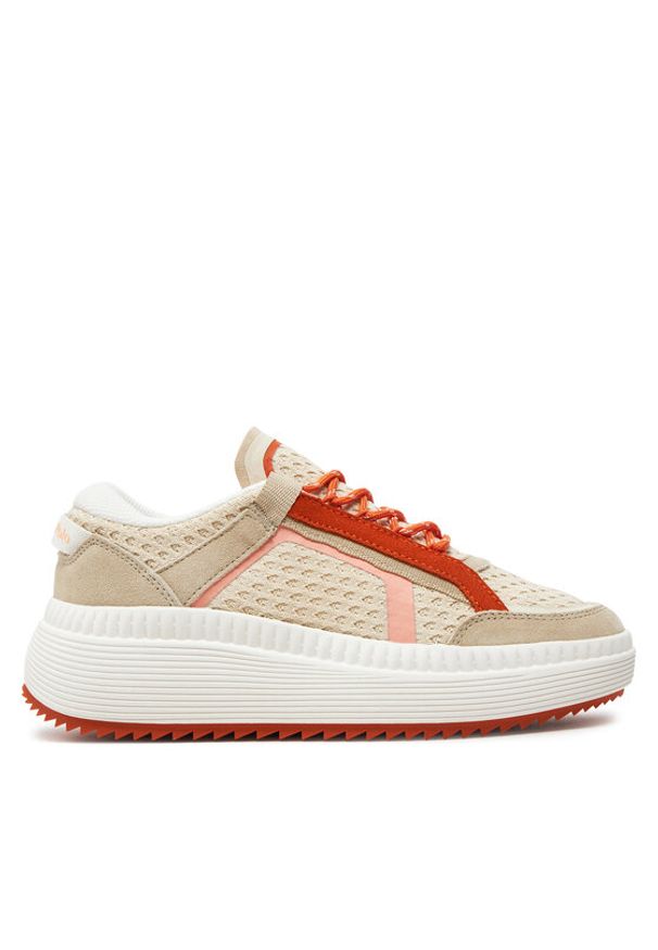 Marc O'Polo Sneakersy 40217833501312 Beżowy. Kolor: beżowy. Materiał: materiał
