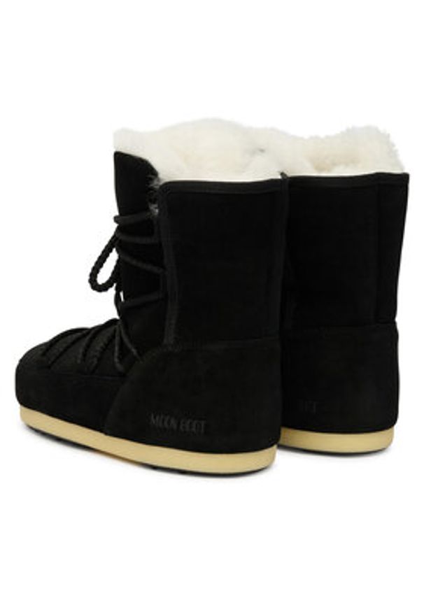 Moon Boot Śniegowce Mb Evx Boot 80D1470050 Czarny. Kolor: czarny. Materiał: skóra, zamsz