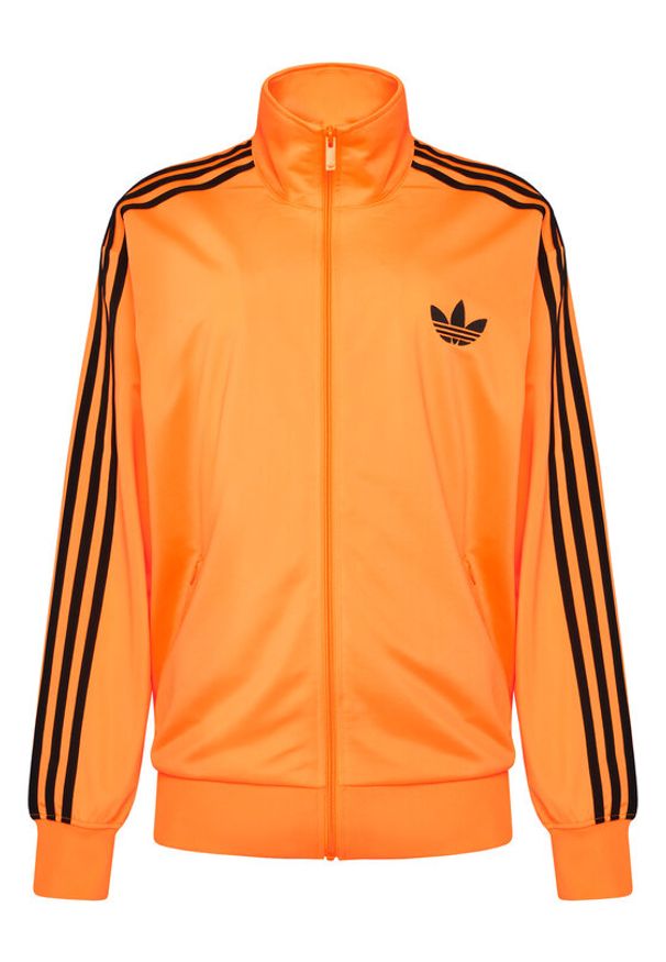 Adidas - adidas Bluza adicolor Classic Firebird JX7862 Żółty Loose Fit. Kolor: żółty. Materiał: syntetyk