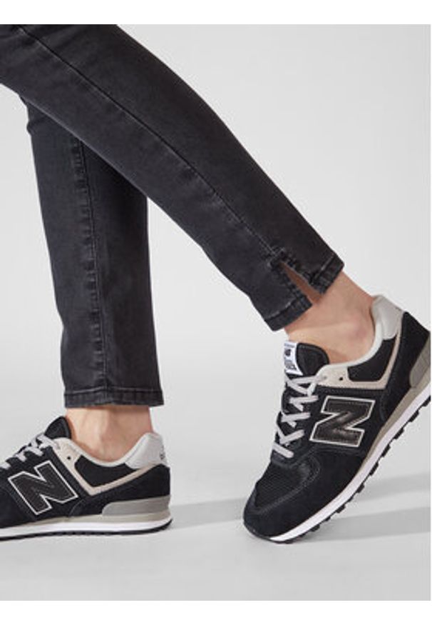 New Balance Sneakersy GC574EVB Czarny. Kolor: czarny. Materiał: materiał. Model: New Balance 574