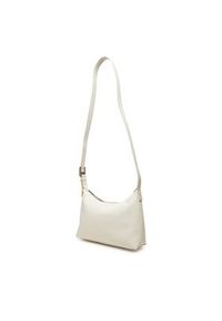 Calvin Klein Torebka Hardware Strap Medium Crossbody K60K613028 Biały. Kolor: biały. Materiał: skórzane #4