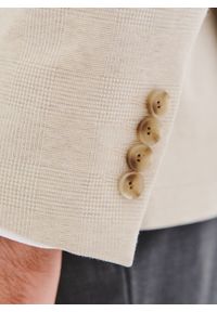 Pako Lorente - PAKO LORENTE - Dzianinowa marynarka w kratkę. Materiał: dzianina. Wzór: kratka. Sezon: jesień #3