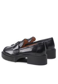 Coach Loafersy Leah Loafer CB990 Czarny. Kolor: czarny. Materiał: skóra #2