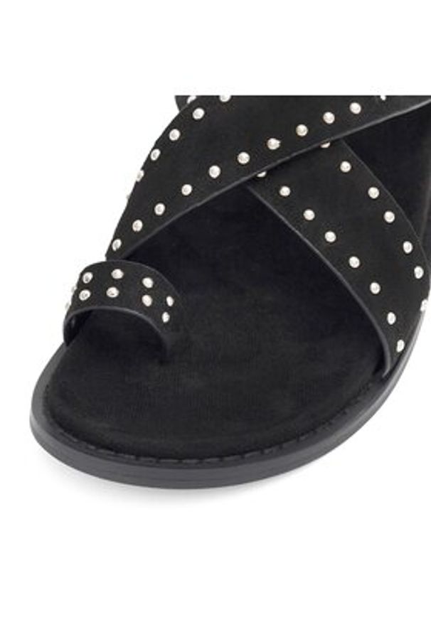 DeeZee Sandały HCL221139 Czarny. Kolor: czarny. Materiał: materiał