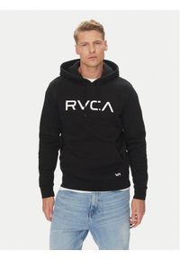 RVCA Bluza AVYSF00223 Czarny Regular Fit. Kolor: czarny. Materiał: bawełna