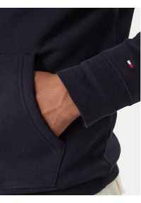 TOMMY HILFIGER - Tommy Hilfiger Bluza Core Logo MW0MW10752 Granatowy Regular Fit. Kolor: niebieski. Materiał: bawełna, syntetyk #6
