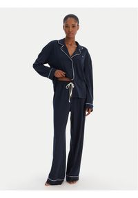 TOMMY HILFIGER - Tommy Hilfiger Piżama UW0UW06142 Granatowy Relaxed Fit. Kolor: niebieski #1