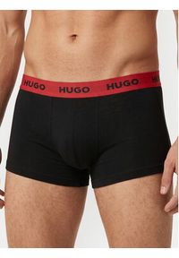 Hugo - HUGO Komplet bokserek Trunk Triplet 50532611 Czarny. Kolor: czarny. Materiał: bawełna #3
