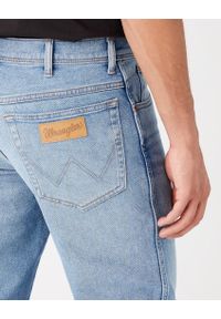 Wrangler - WRANGLER TEXAS MĘSKIE SPODNIE JEANSOWE TAPER BLUE BOSS W12TYL29R 112145810