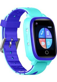 GARETT - Smartwatch Garett Kids Sun Pro 4G Granatowy (Kids Sun Pro 4G niebieski). Rodzaj zegarka: smartwatch. Kolor: niebieski