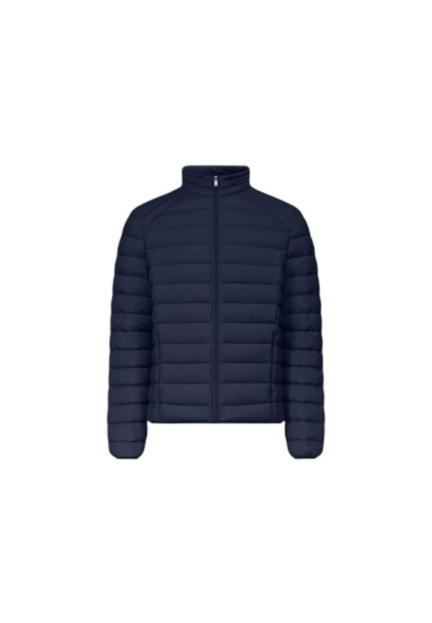 Jott - Lekka kurtka puchowa dla dorosłych JOTT Aragon. Kolor: niebieski. Materiał: puch. Sezon: zima. Sport: turystyka piesza