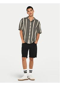 Only & Sons Koszula Dani 22030511 Beżowy Regular Fit. Kolor: beżowy. Materiał: syntetyk, bawełna #7