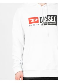 Diesel Bluza "S-Girk" | A00339-0IAJH-100 | Mężczyzna | Biały. Kolor: biały. Materiał: bawełna. Wzór: nadruk. Styl: elegancki, klasyczny, sportowy #4