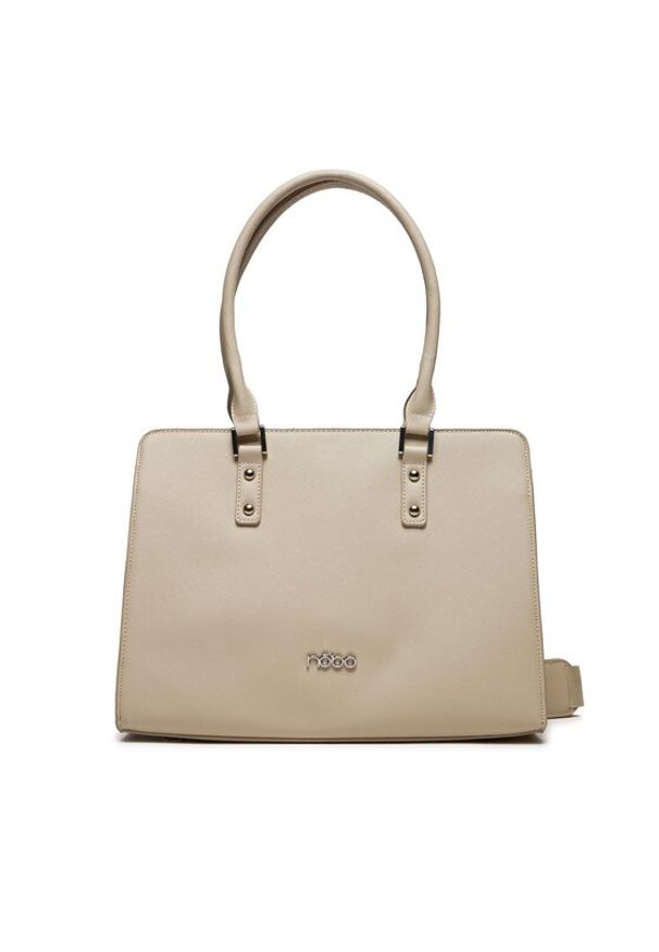 Nobo Torebka NBAG-P2280-CM00 Écru. Materiał: skórzane