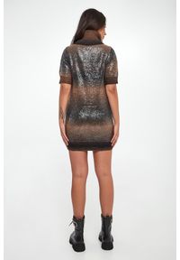 Liu Jo - Sukienka cekinowa z wełną LIU JO. Materiał: wełna #3