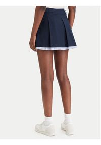 Tommy Jeans Spódnica trapezowa Varsity Pleated DW0DW22758 Granatowy Regular Fit. Kolor: niebieski. Materiał: syntetyk #4