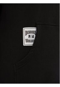 DC Bluza Bullpen ADYFT03439 Czarny Standard Fit. Kolor: czarny. Materiał: bawełna #4