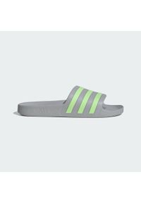 Adidas - Klapki adilette Aqua. Kolor: zielony, wielokolorowy, szary