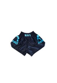 MANTO - Spodenki do Muay Thai męskie Manto Dual. Kolor: niebieski, wielokolorowy, czarny #1