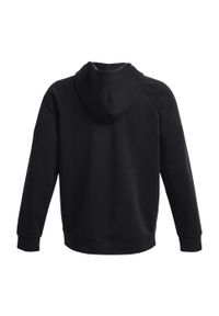 Under Armour - Męska Bluza Sportstyle Rival Fleece Z Pełnym Zamkiem Błyskawicznym. Kolor: czarny