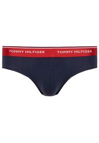 TOMMY HILFIGER - Tommy Hilfiger Komplet 3 par slipów 3p Brief 1U87903766 Granatowy. Kolor: niebieski. Materiał: bawełna #6