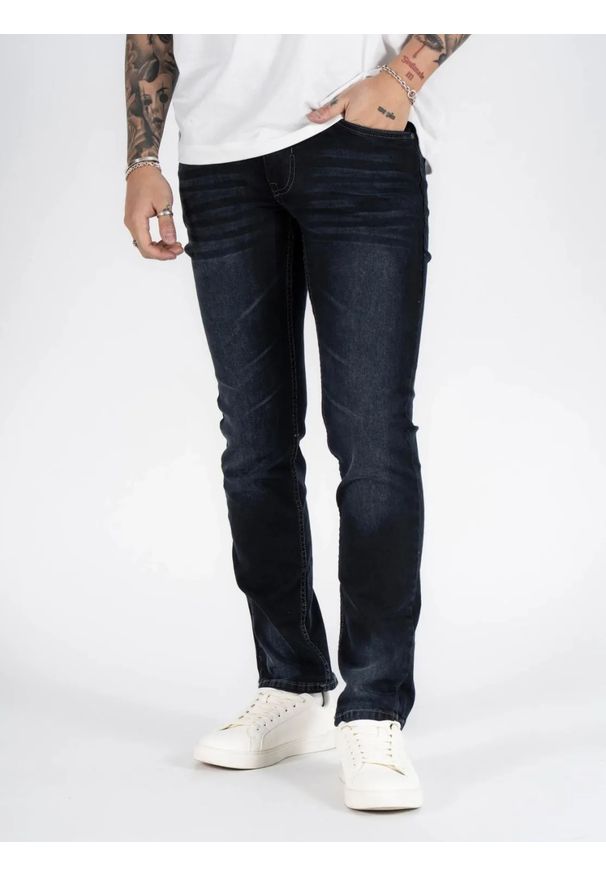 MARCUS - Męskie Spodnie Jeansowe Marcus Felix Jeans 2117 Twilight Blue 14-200208