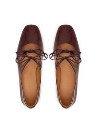 BALAGAN - Balagan Czółenka Greta Bordowy. Kolor: czerwony. Materiał: skóra #6