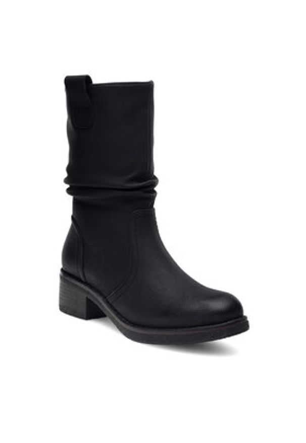 Clara Barson Botki KAIA WS6183-10 Czarny. Kolor: czarny. Materiał: materiał