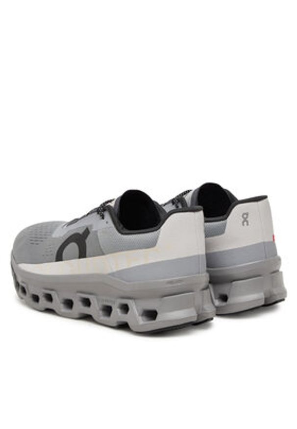 On Sneakersy Cloudmonster 6197657 Szary. Kolor: szary. Materiał: materiał