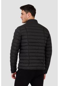 Diesel - DIESEL Czarna pikowana męska kurtka W-PILOT, Rozmiar 54. Okazja: na co dzień. Kolor: czarny. Materiał: poliester. Długość rękawa: długi rękaw. Długość: długie. Wzór: bez wzorów. Styl: klasyczny, casual, elegancki #4