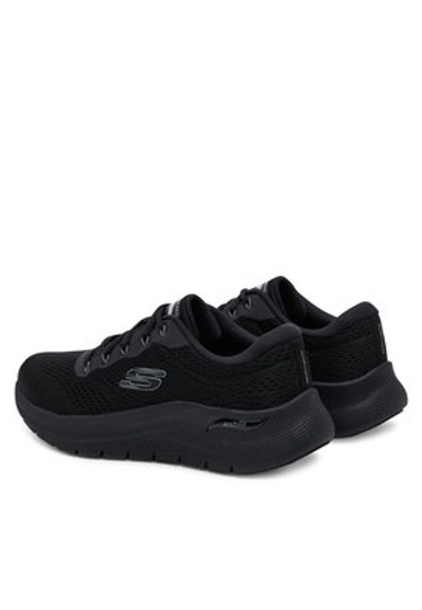 skechers - Skechers Sneakersy Arch Fit 2.0 232700/BBK Czarny. Kolor: czarny. Materiał: materiał