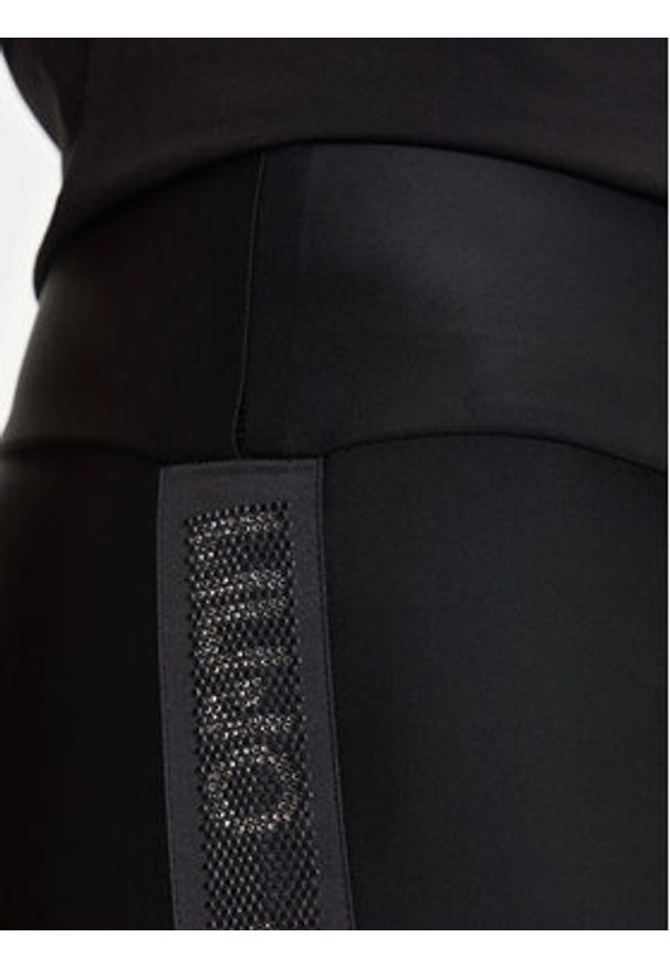 Liu Jo Sport Legginsy TF5119 J7912 Czarny Regular Fit. Kolor: czarny. Materiał: syntetyk. Styl: sportowy