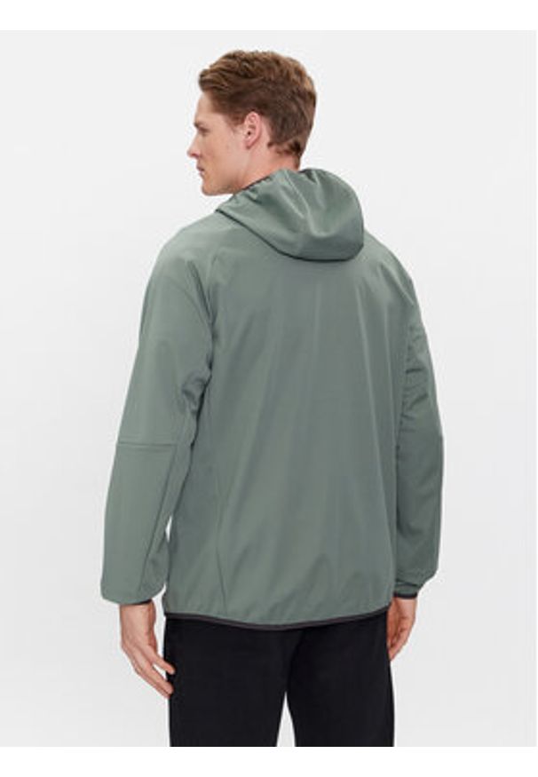 Jack Wolfskin Kurtka softshell Feldberg Hoody 1306922 Zielony Regular Fit. Kolor: zielony. Materiał: syntetyk