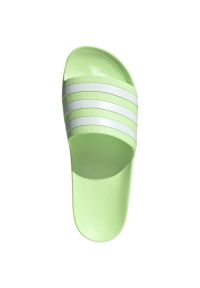 Adidas - Klapki adidas Adilette Aqua Slides IF6046 zielone. Okazja: na plażę. Kolor: zielony. Materiał: syntetyk. Styl: sportowy #5