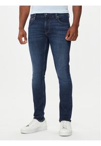 Guess Jeansy M4YAN1 D5DI2 Niebieski Skinny Fit. Kolor: niebieski