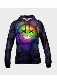 MegaKoszulki - Bluza męska fullprint z kapturem Rainbow Smile. Typ kołnierza: kaptur. Materiał: dzianina, dresówka #1