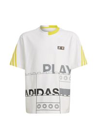 Adidas - T-shirt z krótkim rękawem adidas CLASSIC LEGO. Kolor: biały. Długość rękawa: krótki rękaw. Długość: krótkie #1