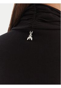 Patrizia Pepe Bluzka 2M4478 J337 Czarny Regular Fit. Kolor: czarny. Materiał: syntetyk #4