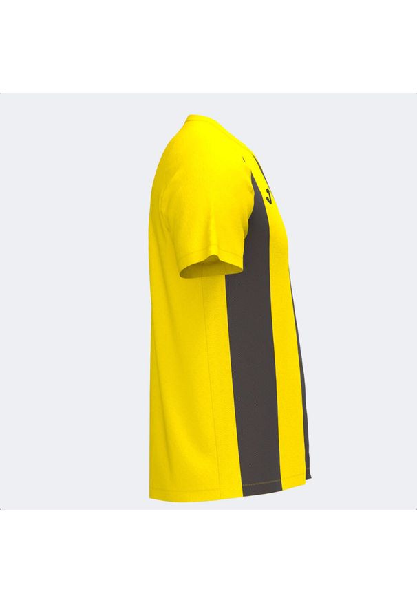 Koszulka z dekoltem w szpic Joma Inter IV. Typ kołnierza: dekolt w kształcie V. Kolor: wielokolorowy, żółty, czarny. Sport: piłka nożna