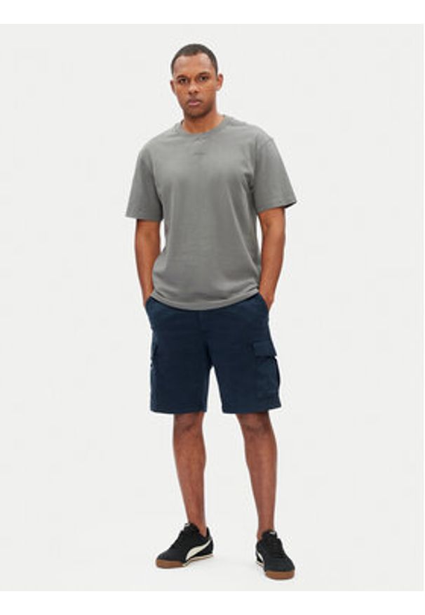 Pepe Jeans Szorty materiałowe Seasonal PM801179 Granatowy Regular Fit. Kolor: niebieski. Materiał: bawełna