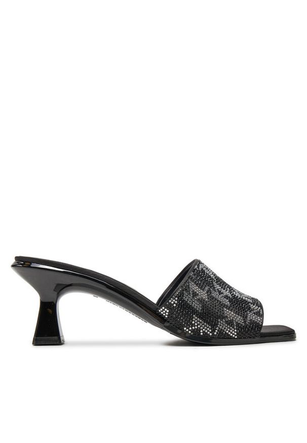 Karl Lagerfeld - KARL LAGERFELD Klapki KL30112 Czarny. Kolor: czarny. Materiał: materiał