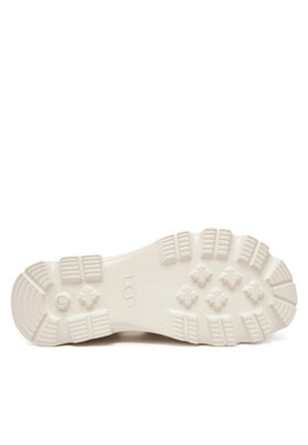 Ugg Sandały W Cora 1152698 Écru. Materiał: skóra, nubuk