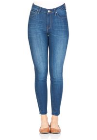 Lee - LEE SCARLET HIGH DAMSKIE SPODNIE JEANSOWE JEANSY L626PFMV