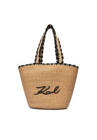 Karl Lagerfeld - KARL LAGERFELD Torebka B1W46070 Beżowy. Kolor: beżowy #5