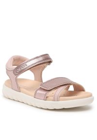 Sandały Geox J Sandal Soleima Gir J35GSA0NFBCC8014 S Old Rose. Kolor: różowy