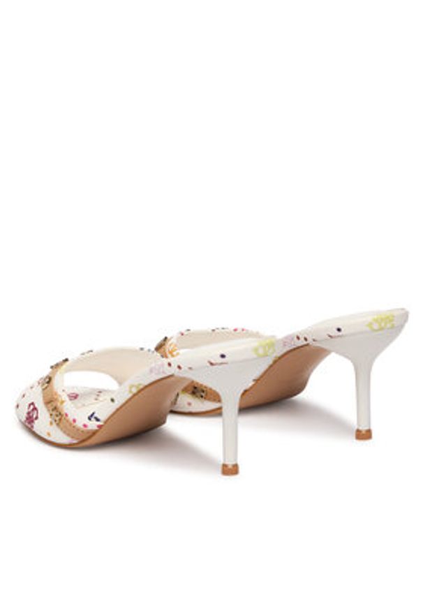 Guess Klapki FLPIOR FAL03 Biały. Kolor: biały. Materiał: skóra