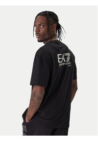 EA7 Emporio Armani T-Shirt 7M001327 AF17789 UC001 Czarny Relaxed Fit. Kolor: czarny. Materiał: bawełna #3