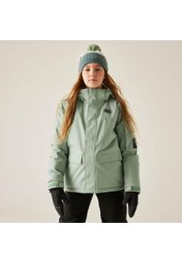 DARE 2B - Kurtka narciarska dziecięca z membraną Shredder Dare 2b. Kolor: zielony. Materiał: tkanina. Sezon: zima. Sport: narciarstwo #1